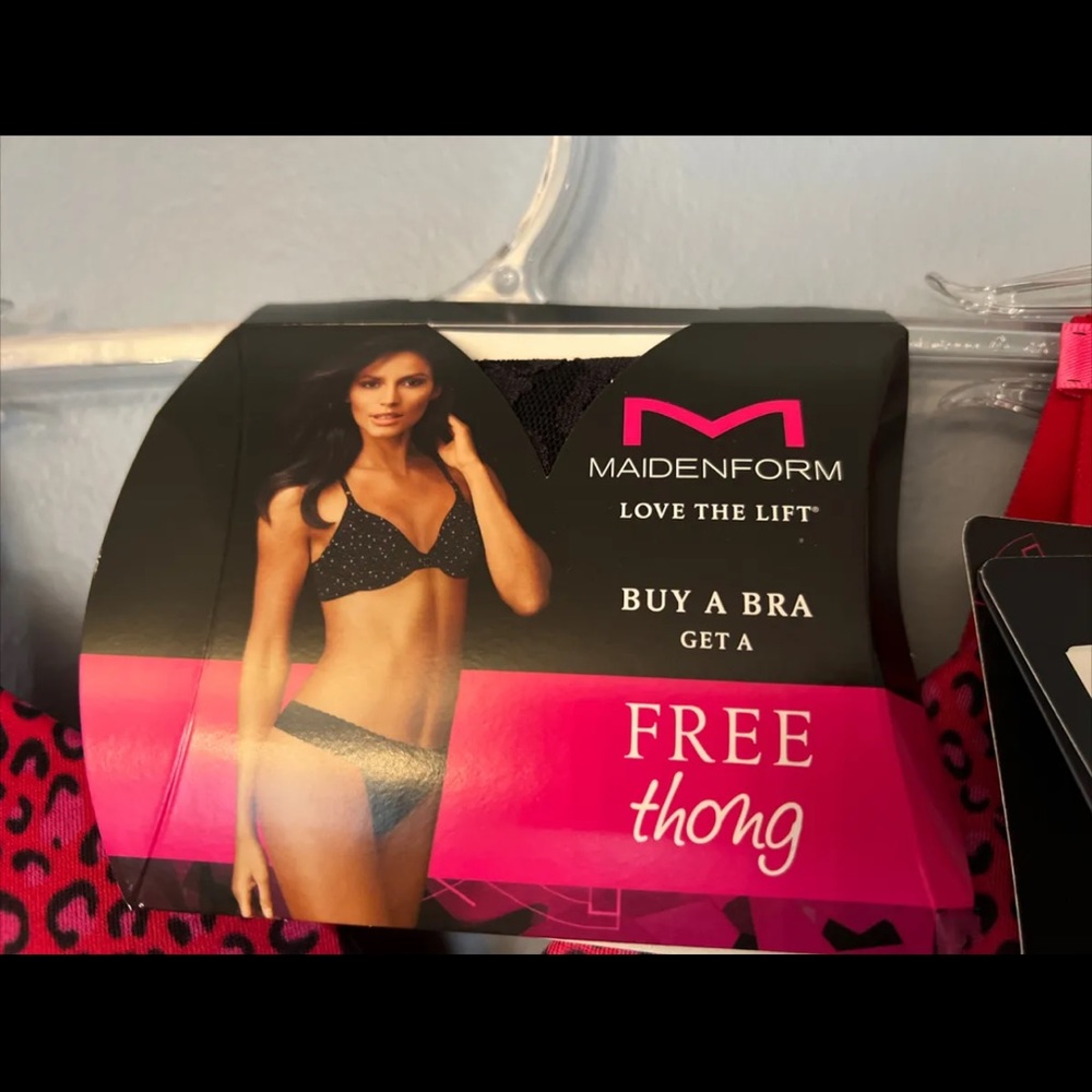 NWT
Maidenform Women's Custom Lift T-shirt Bra Pink Lace 34B - Picture 4 of 4